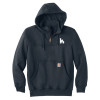 Thumbnail image for  Carhartt Navy Rain Defender Paxton Hooded Zip Sweatshirt