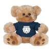Thumbnail image for  Plush Big Paw 8 1/2 inch Brown Bear w/Navy Shirt