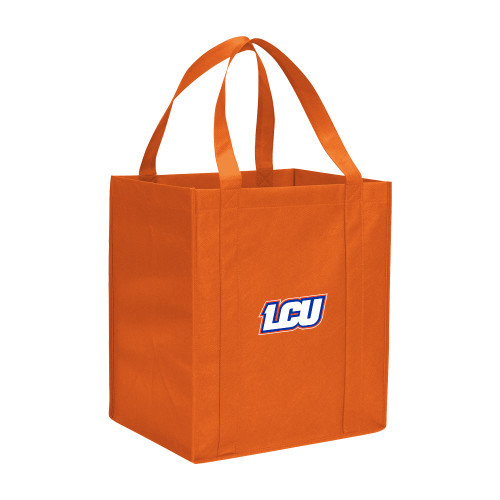  Non Woven Orange Grocery Tote - LCU