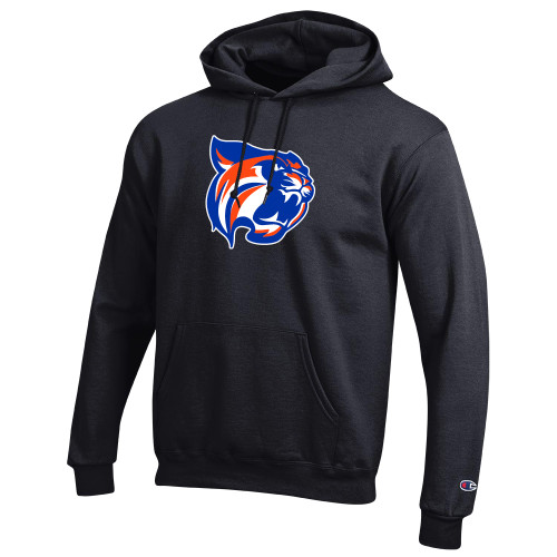  Champion Black Fleece Hoodie - LCU Mascot