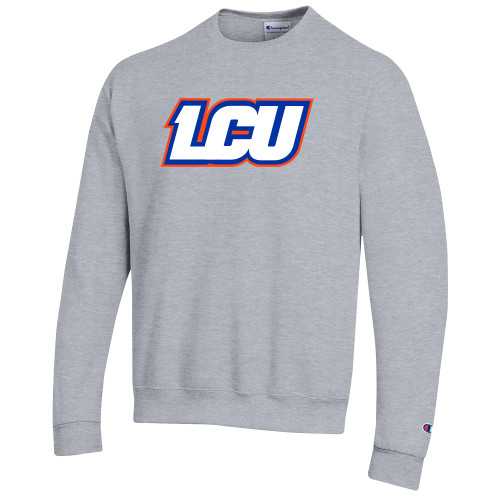  Champion Heather Grey Fleece Crew - LCU