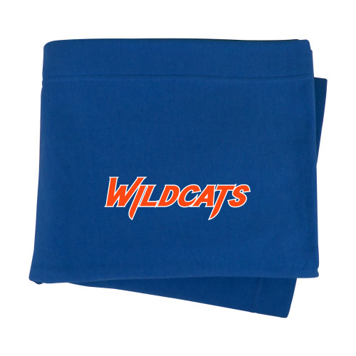Louisiana College Royal Sweatshirt Blanket