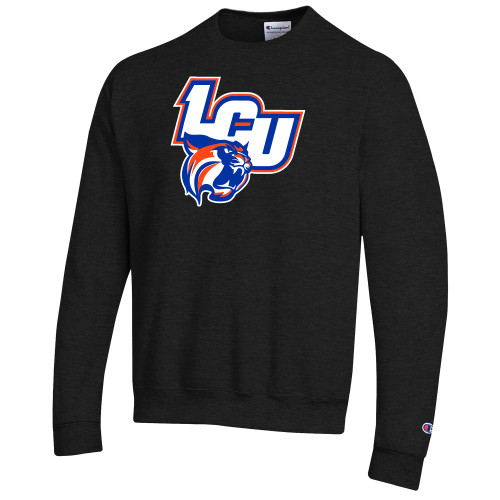  Champion Black Fleece Crew - LCU Primary Mark