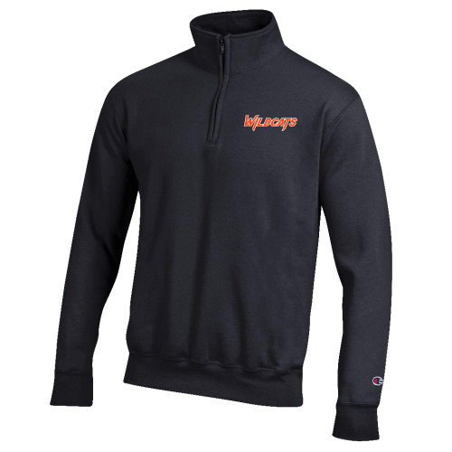  Champion Black Fleece 1/4 Zip - Wildcats