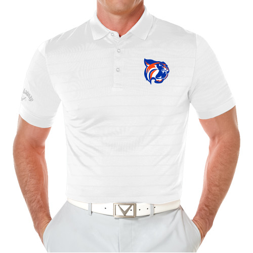  Callaway Opti Vent White Polo - LCU Mascot