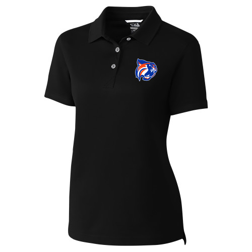  C&B Womens Black Advantage Polo - LCU Mascot