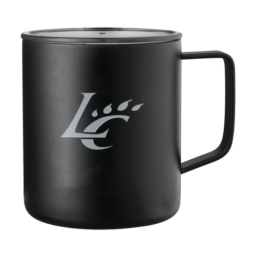  Rover Camp Vacuum Insulated Black Mug 14oz - LC Engraved