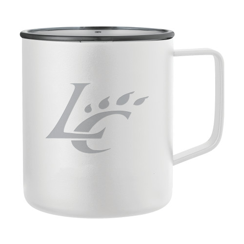  Rover Camp Vacuum Insulated White Mug 14oz - LC Engraved
