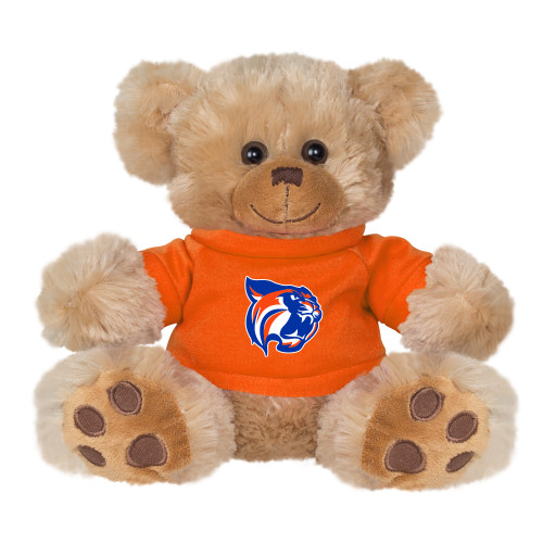  Plush Big Paw 8 1/2 inch Brown Bear w/Orange Shirt - LCU Mascot