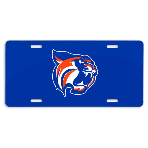  License Plate - LCU Mascot