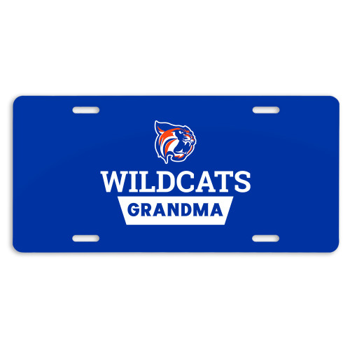  License Plate - Wildcats Grandma