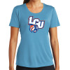 Thumbnail image for  Womens Light Blue Performance Short Sleeve Tee