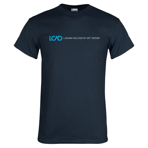  Navy T Shirt - Centered Lock Up