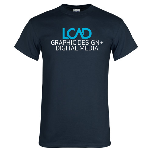  Navy T Shirt - Graphic Design + Digital Media