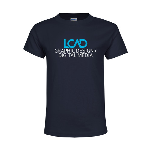  Youth Navy T Shirt - Graphic Design + Digital Media