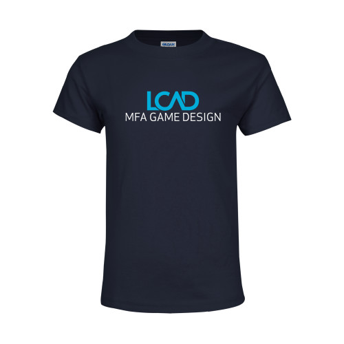  Youth Navy T Shirt - MFA Game Design