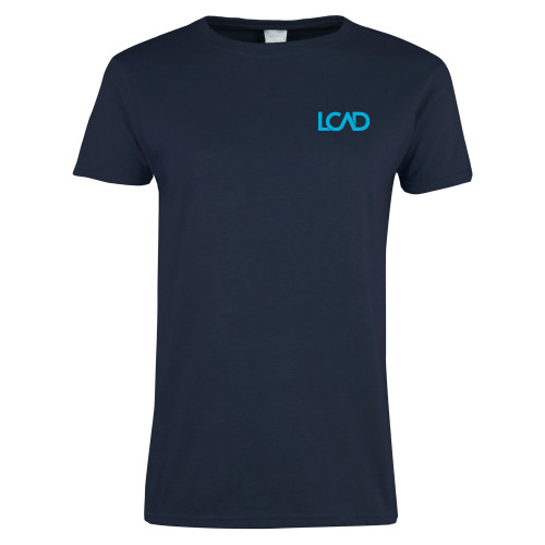  Womens Short Sleeve Navy Tee - Primary Mark