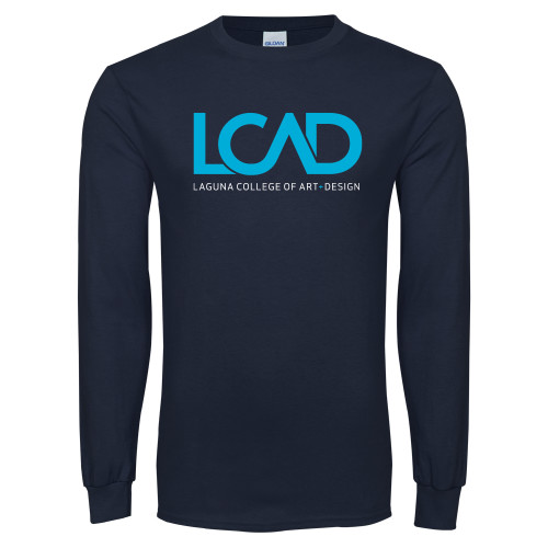  Navy Long Sleeve T-Shirt - Full Mark
