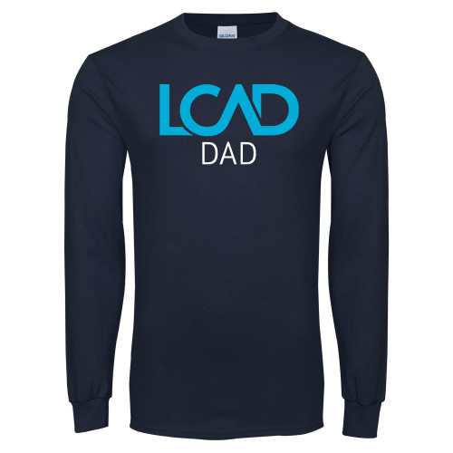  Navy Long Sleeve T-Shirt - Dad