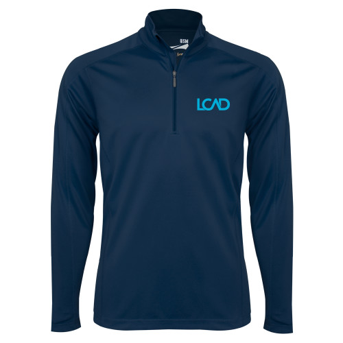  Syntrel Navy Interlock 1/4 Zip - Primary Mark
