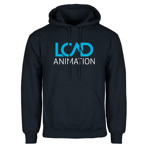  Navy Fleece Hoodie - Animation