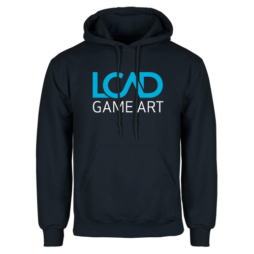  Navy Fleece Hoodie - Game Art