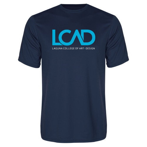  Navy Performance Tee - Full Mark
