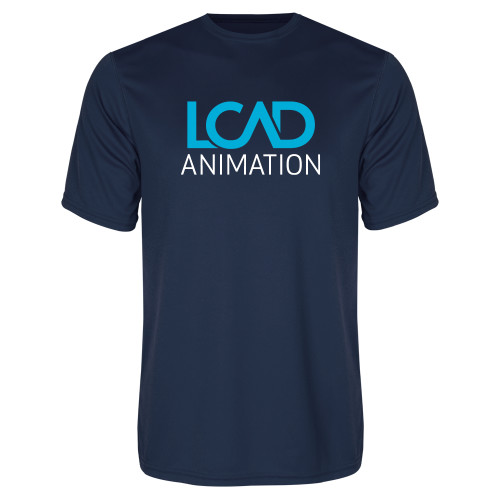  Navy Performance Tee - Animation