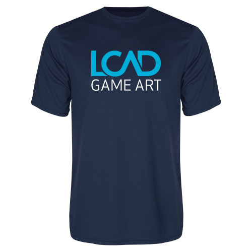  Navy Performance Tee - Game Art