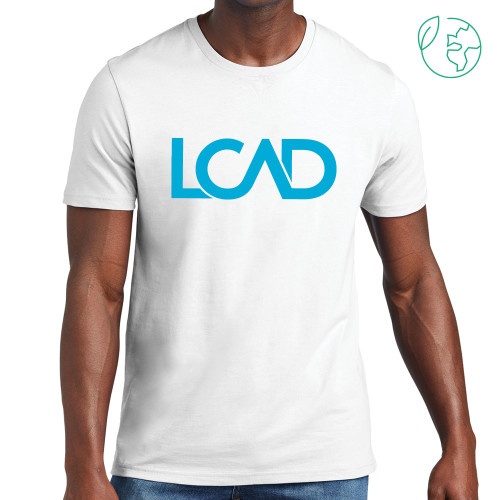  Allmade White Organic Cotton Tee - Primary Mark