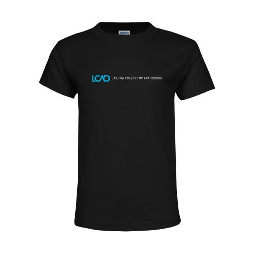 Youth Black T Shirt - Centered Lock Up
