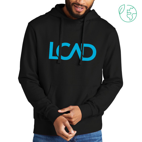 Allmade Black Organic French Terry Pullover Hoodie - Full Mark