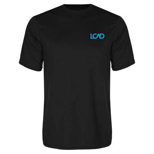  Black Performance Tee - Primary Mark