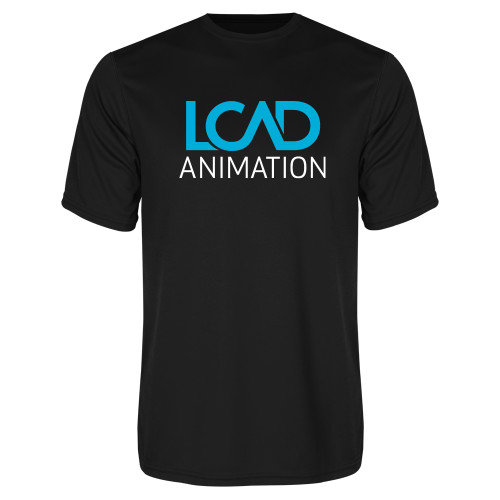  Black Performance Tee - Animation