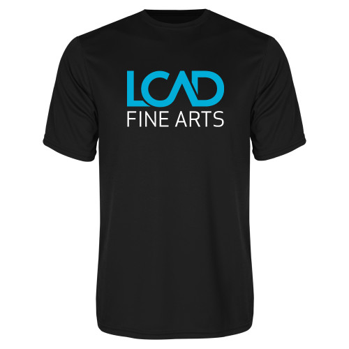  Black Performance Tee - Fine Arts