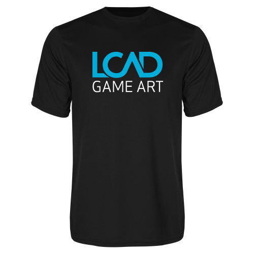  Black Performance Tee - Game Art