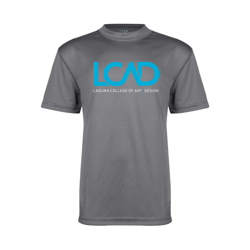  Youth Performance Grey Concrete Tee - Full Mark