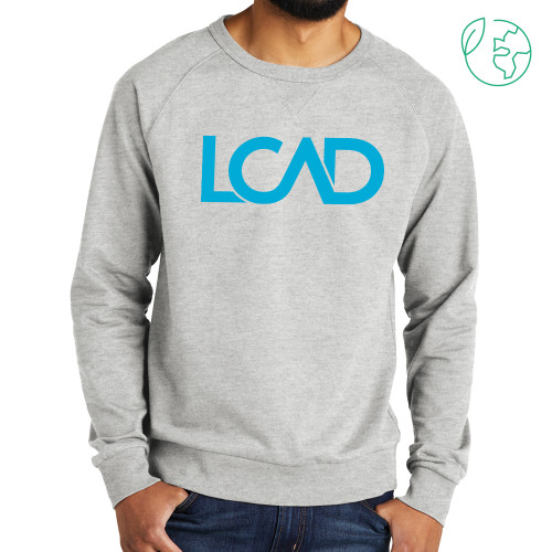  Allmade Light Grey Organic French Terry Crewneck Sweatshirt - Primary Mark