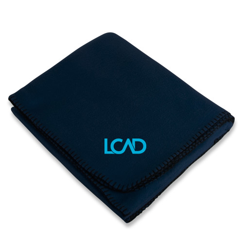  Navy Arctic Fleece Blanket - Primary Mark