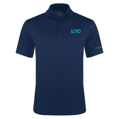  Columbia Navy Omni Wick Drive Polo - Primary Mark