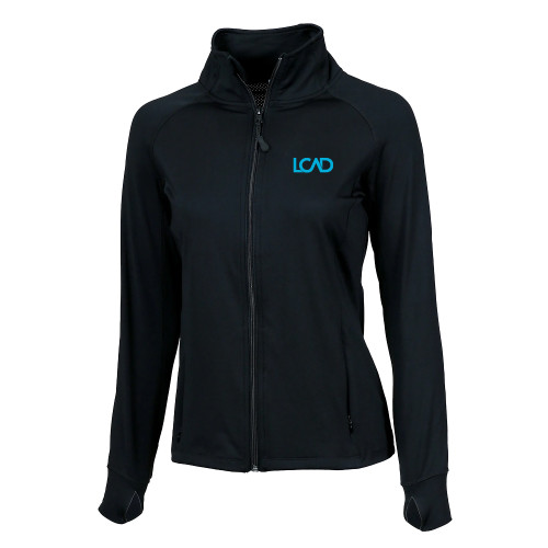  Boxercraft Womens Black Studio Jacket - Primary Mark