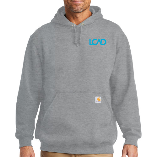 Main Image for  Carhartt Heather Grey Midweight Hoodie