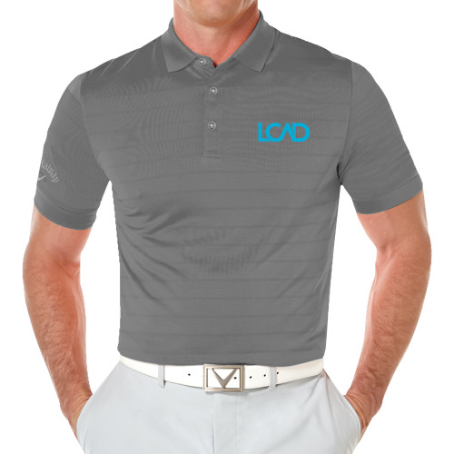  Callaway Steel Grey Opti Vent Polo  - Primary Mark