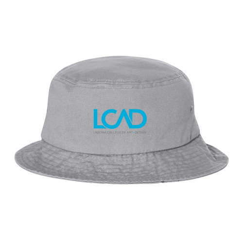  Sportsman Grey Bucket Hat - Full Mark