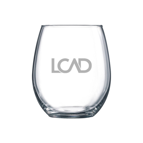  Libbey Stemless Glass 17oz - Primary Mark Engraved