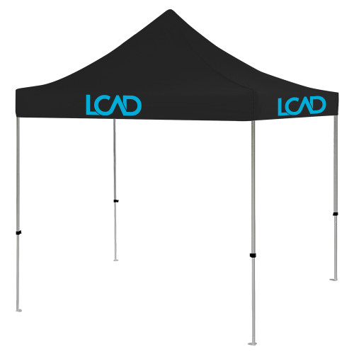  9 ft x 9 ft Black Tent - Primary Mark