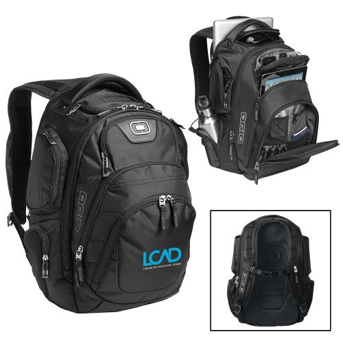  OGIO Black Stratagem Backpack - Full Mark
