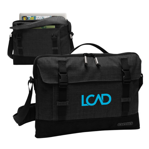  OGIO Heather Grey Apex 15 Slim Case - Primary Mark