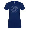 Thumbnail image for  Next Level Womens Navy Boyfriend Tee