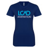 Thumbnail image for  Next Level Womens Navy Boyfriend Tee